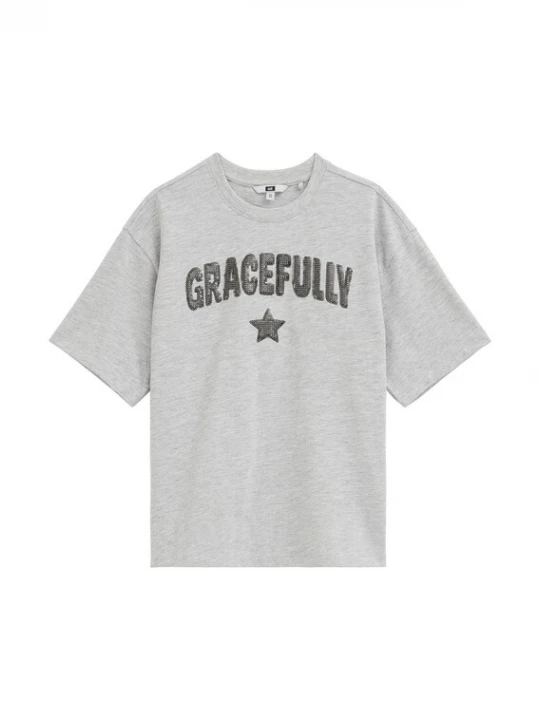 Foto van product WE Fashion Shirt lichtgrijs