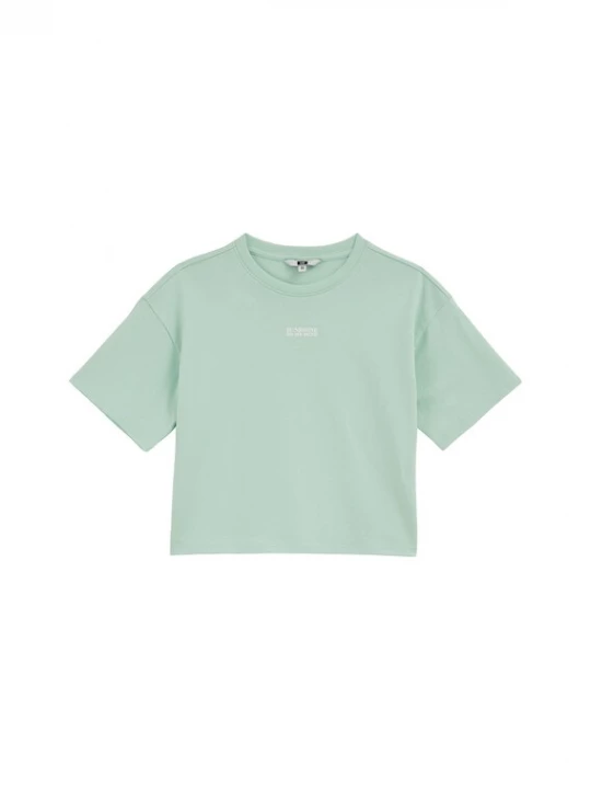 Foto van product WE Fashion Shirt lichtgrijs / mintgroen
