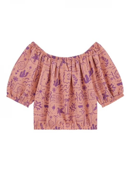 Foto van product WE Fashion Shirt lila / oudroze