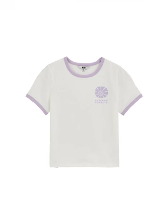 Foto van product WE Fashion Shirt lila / wit