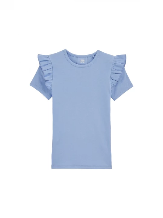 Foto van product WE Fashion Shirt 'Meisjes' pastelblauw