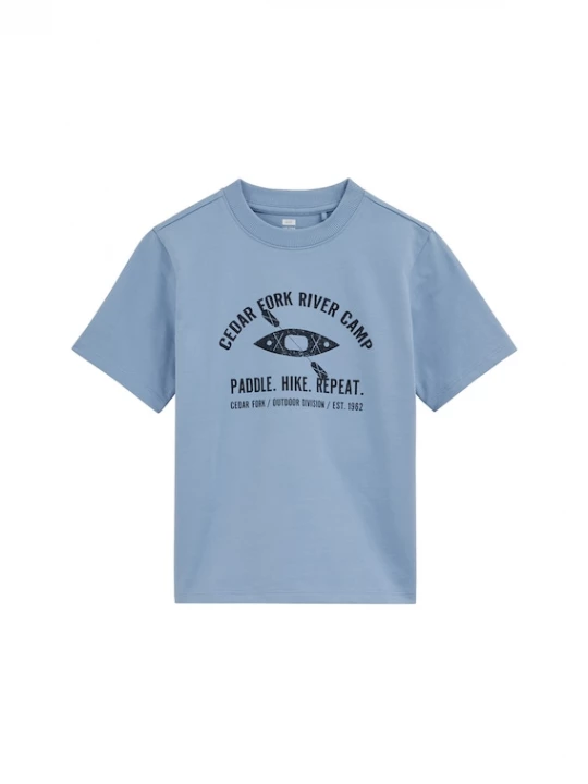 Foto van product WE Fashion Shirt nachtblauw / opaal