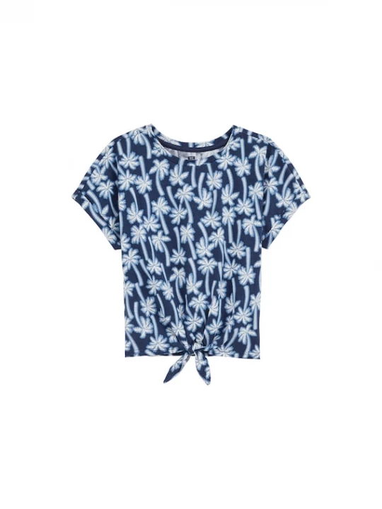 Foto van product WE Fashion Shirt navy / lichtblauw / wit