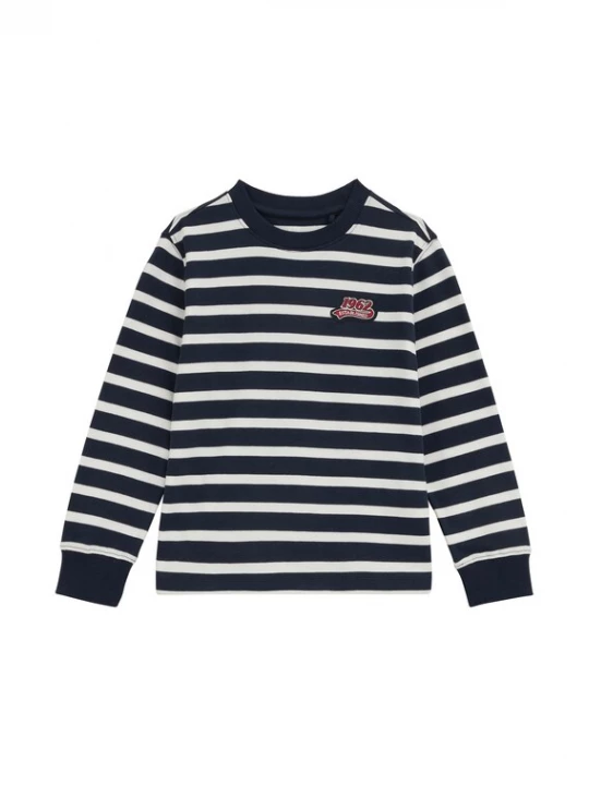 Foto van product WE Fashion Shirt navy / wit