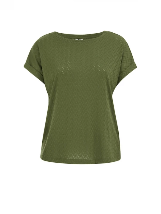 Foto van product WE Fashion Shirt olijfgroen