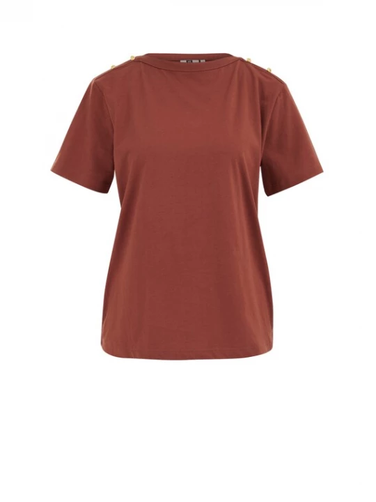 Foto van product WE Fashion Shirt roestbruin
