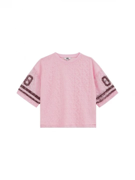 Foto van product WE Fashion Shirt rosa / bordeaux