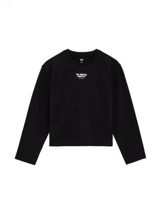 Foto van product WE Fashion Shirt smoky blue / zwart / wit