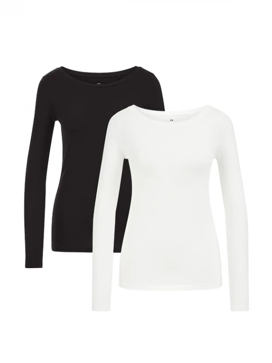 Foto van product WE Fashion Shirt zwart / wit