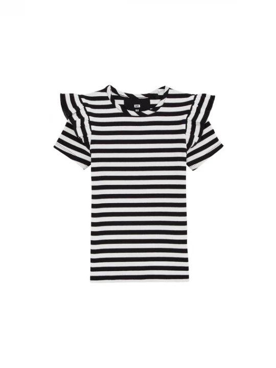 Foto van product WE Fashion Shirt zwart / wit