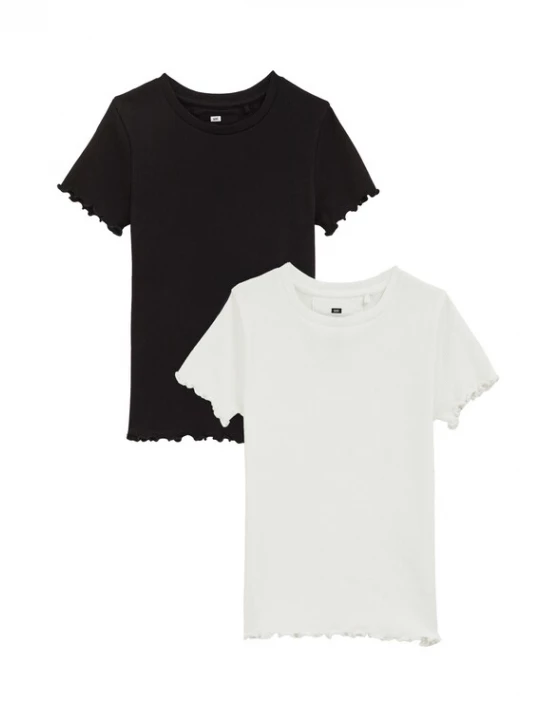 Foto van product WE Fashion Shirt zwart / wit