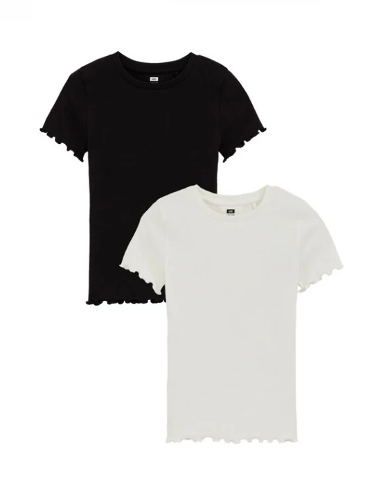 Foto van product WE Fashion Shirt zwart / wit