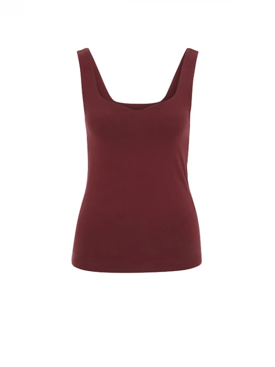 Foto van product WE Fashion Top bourgogne