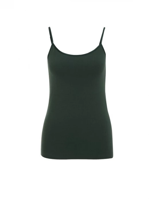 Foto van product WE Fashion Top donkergroen