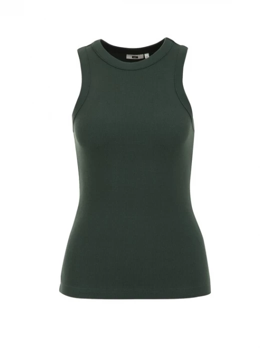 Foto van product WE Fashion Top donkergroen