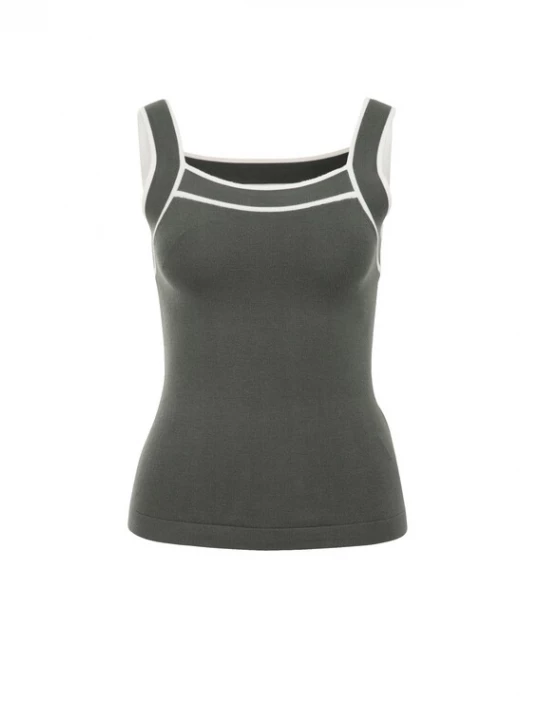 Foto van product WE Fashion Top groen / wit