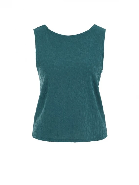 Foto van product WE Fashion Top petrol