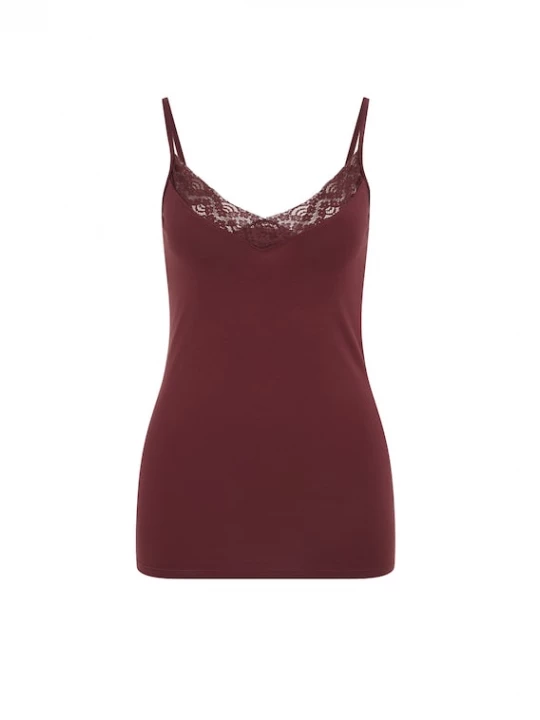 Foto van product WE Fashion Top wijnrood