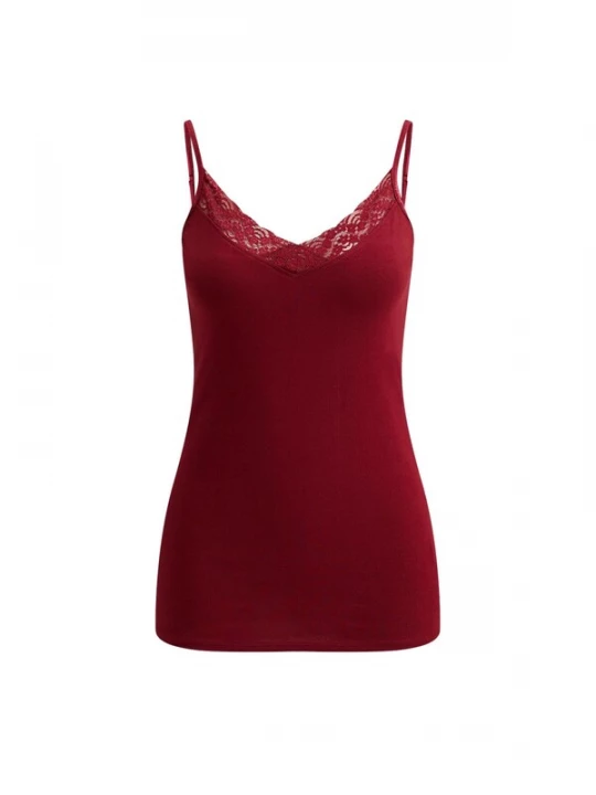 Foto van product WE Fashion Top wijnrood