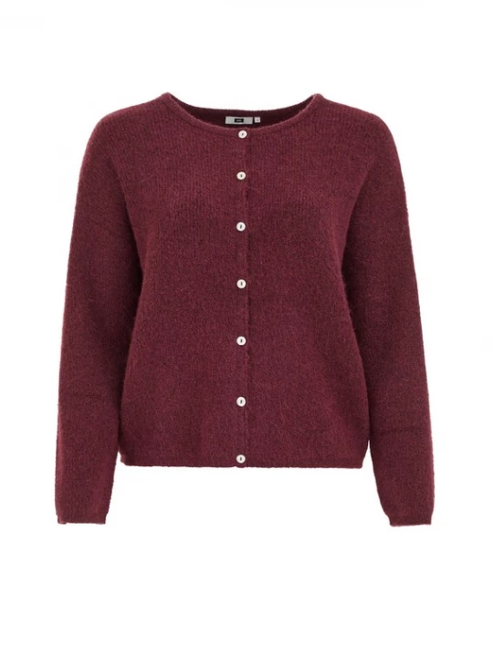 Foto van product WE Fashion Trui bourgogne / wijnrood