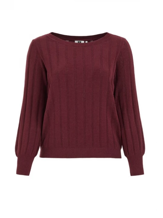 Foto van product WE Fashion Trui donkerrood