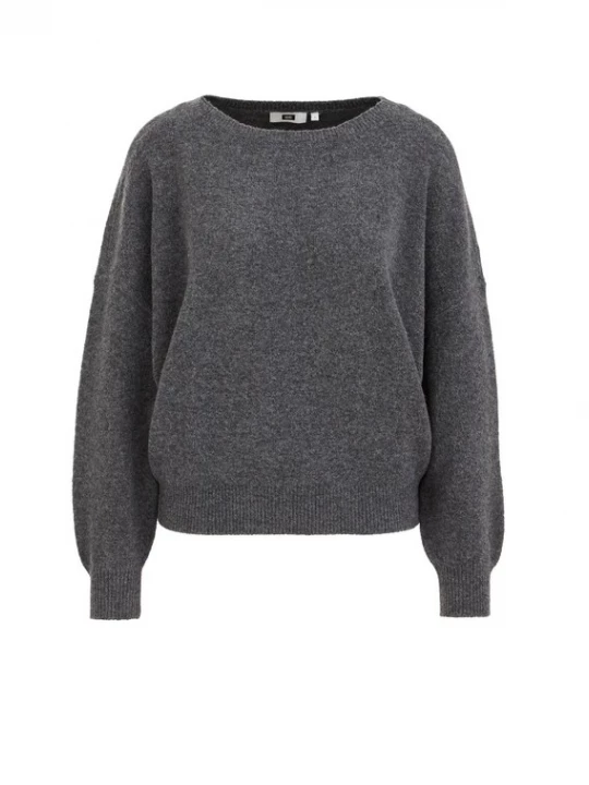 Foto van product WE Fashion Trui grijs gemêleerd