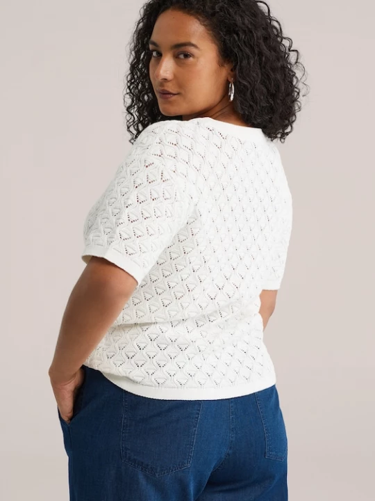 Foto van product WE Fashion Trui ivoor