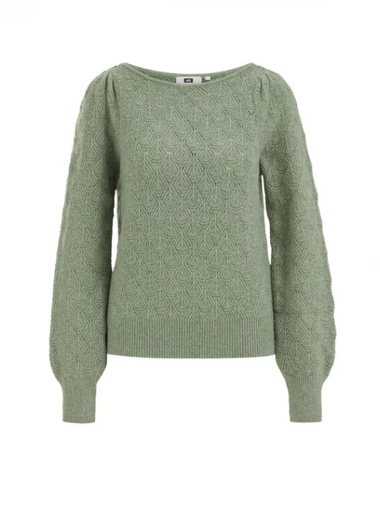 Foto van product WE Fashion Trui jade groen