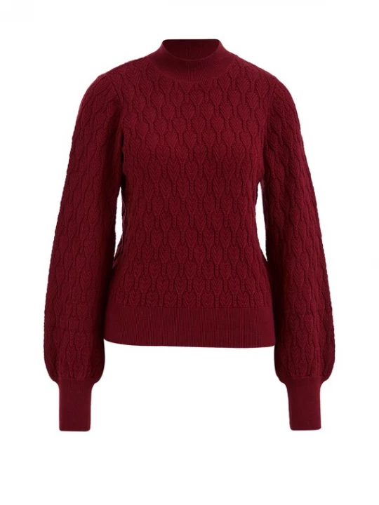 Foto van product WE Fashion Trui karmijnrood