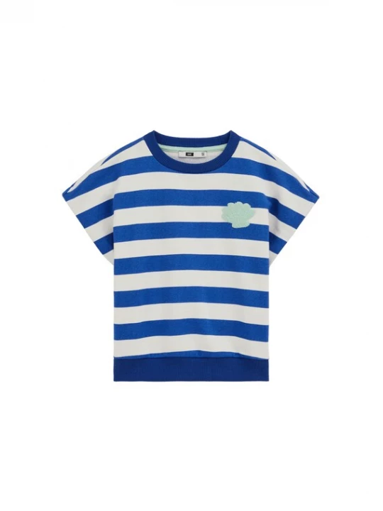 Foto van product WE Fashion Trui kobaltblauw / wit