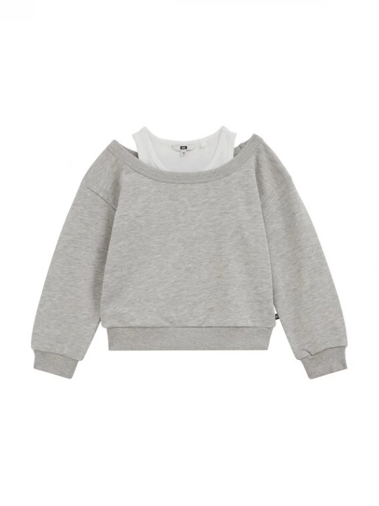 Foto van product WE Fashion Trui lichtgrijs