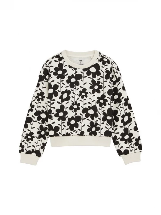 Foto van product WE Fashion Trui zwart / wit