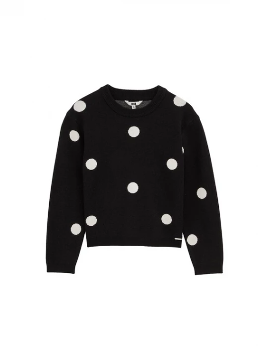 Foto van product WE Fashion Trui zwart / wit