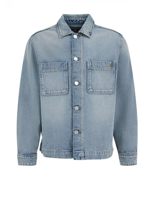 Foto van product WE Fashion Tussenjas blauw denim