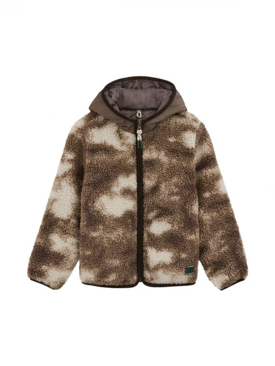 Foto van product WE Fashion Tussenjas bruin / wit