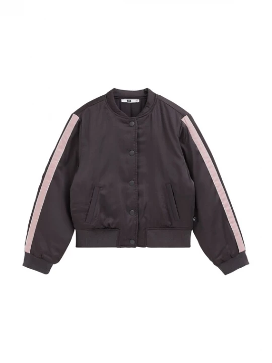 Foto van product WE Fashion Tussenjas donkergrijs / rosa