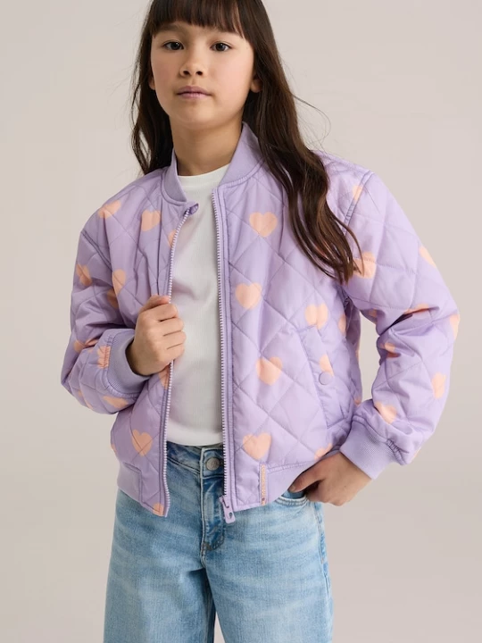 Foto van product WE Fashion Tussenjas lavendel / rosa