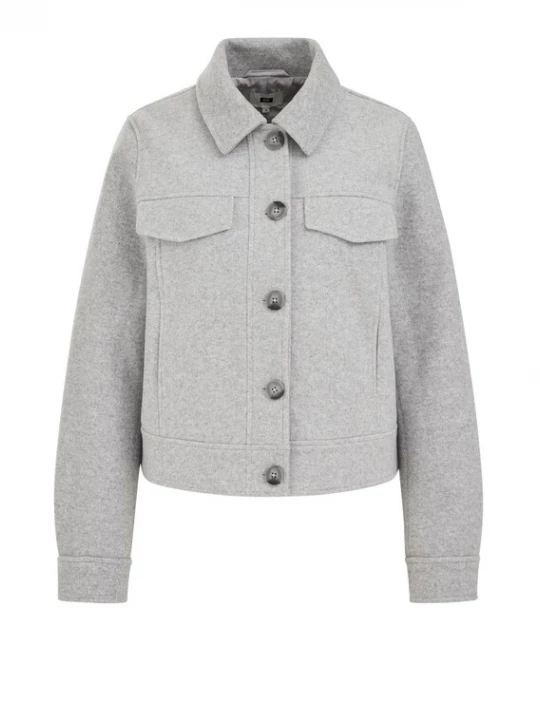Foto van product WE Fashion Tussenjas lichtgrijs