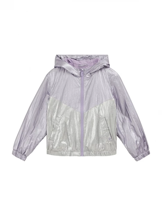 Foto van product WE Fashion Tussenjas pastellila / zilver