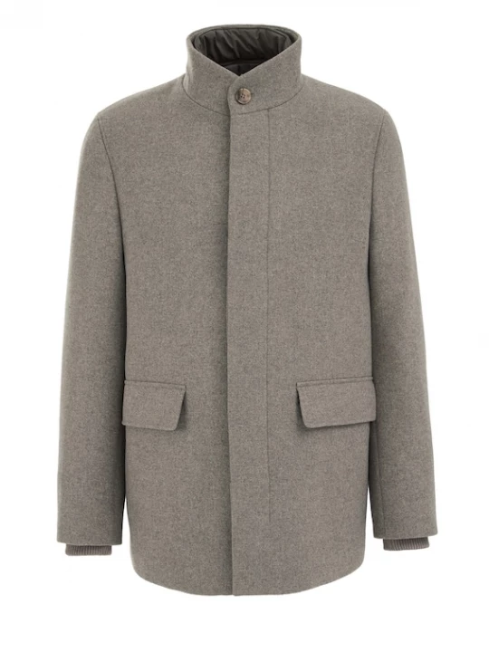 Foto van product WE Fashion Winterjas taupe