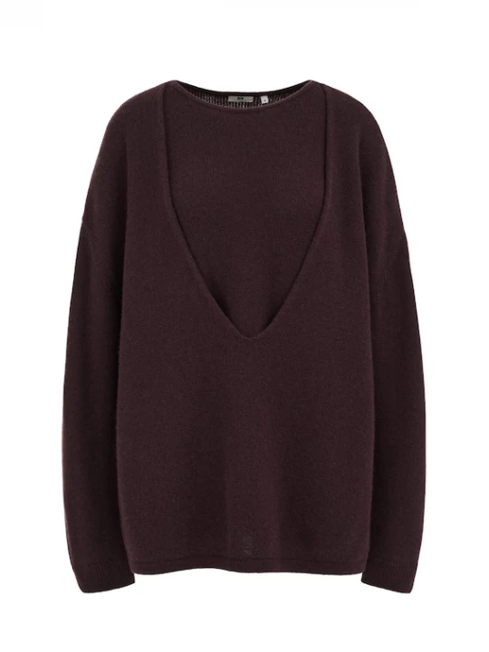 Foto van product WE Studio Trui aubergine