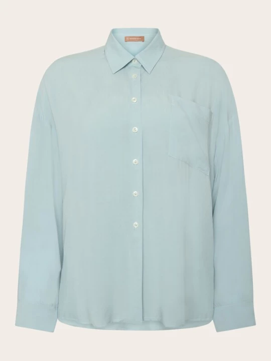 Foto van product WEARABLE STORIES Blouse 'Minthe' lichtblauw
