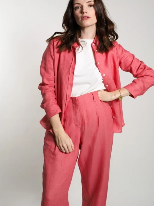 Foto van product WEARABLE STORIES Blouse 'Paula' pink