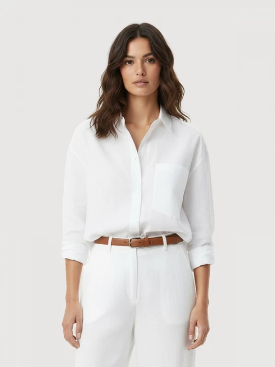 Foto van product WEARABLE STORIES Shirt 'Luna' wit