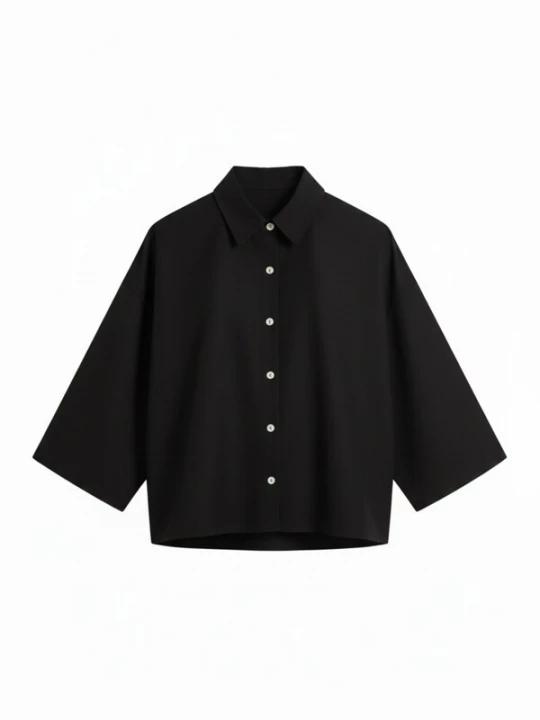 Foto van product WEARABLE STORIES Shirt 'Marie' zwart