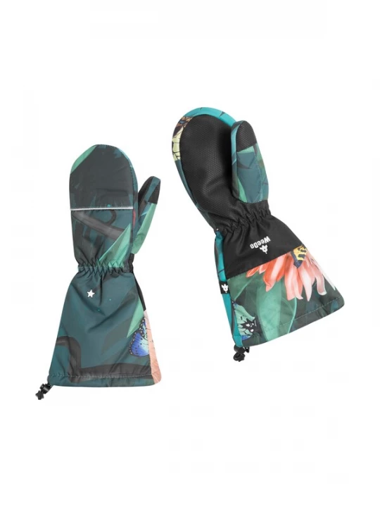 Foto van product WeeDo Handschoenen 'COSMO FAIRY' groen / gemengde kleuren / zwart