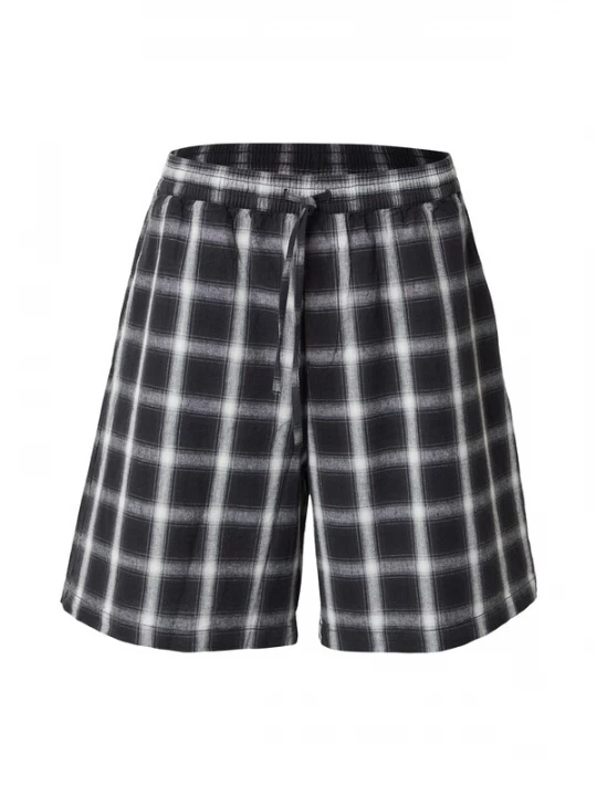 Foto van product WEEKDAY Broek 'Fargo' zwart / wit
