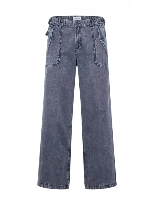 Foto van product WEEKDAY Broek 'Frej' donkerblauw
