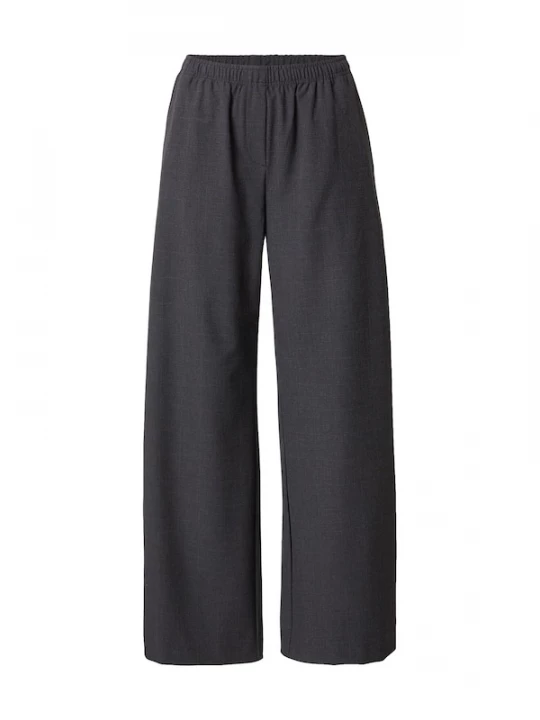 Foto van product WEEKDAY Broek 'Kelly' donkergrijs / zwart