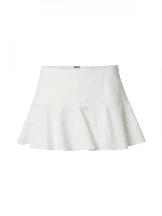 Foto van product WEEKDAY Rok 'Ruby' wit
